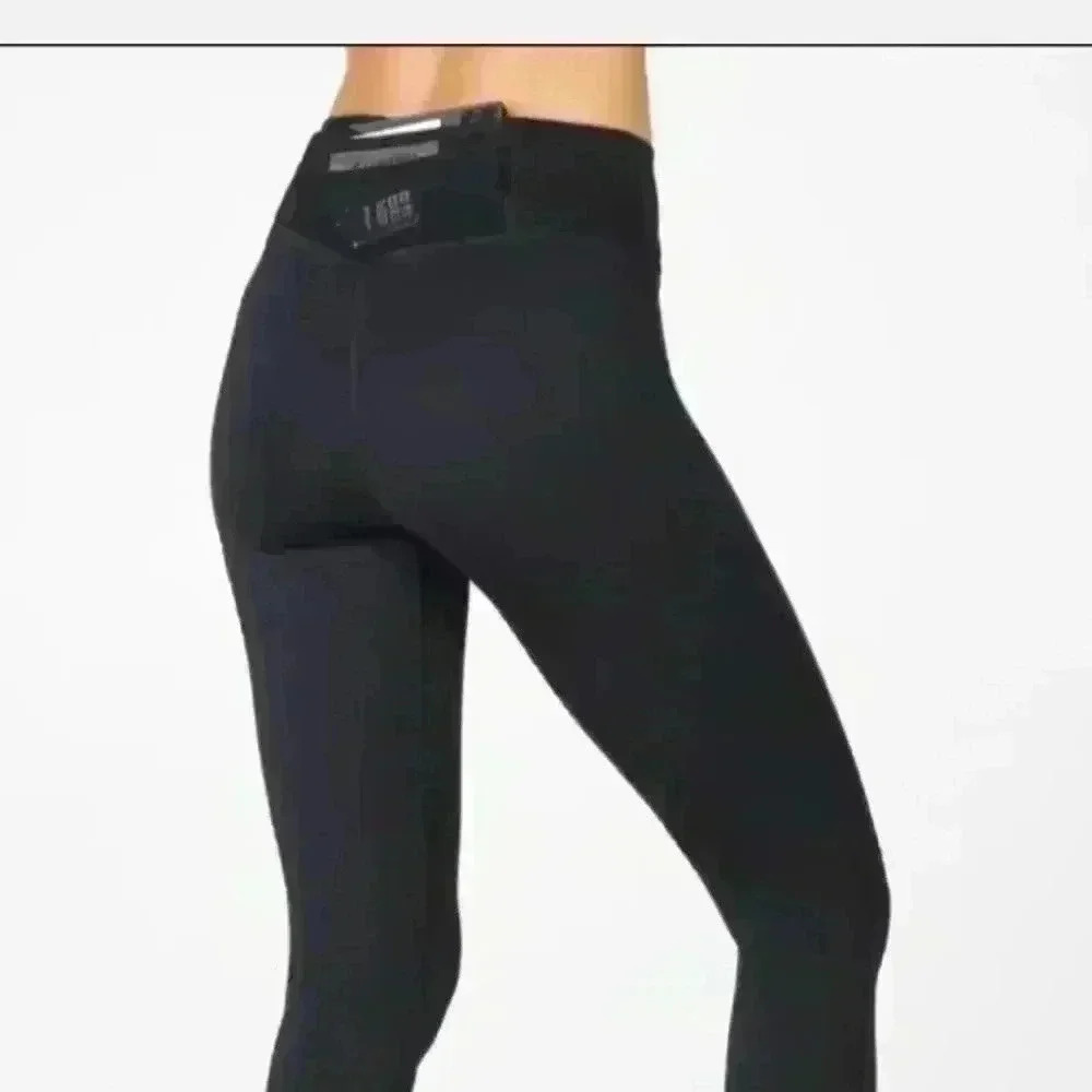 Fabletics Black Trinity High-Waisted Pocket Legging Size M